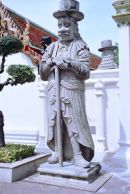 Guard, Marble Temple, Bangkok